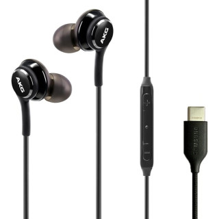 سماعات أذن أصلية سامسونج اي كي جي Samsung AKG Type-C Wired Earphones – Black سماعات أذن أصلية سامسونج اي كي جي Samsung AKG Type-C Wired Earphones – Black