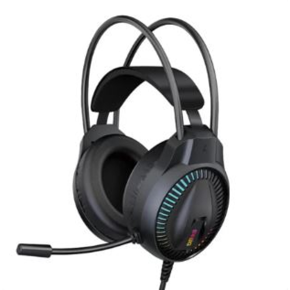 سماعة ألعاب احترافية DM T710 RGB 7.1 USB Gaming Headset with Microphone سماعة ألعاب احترافية DM T710 RGB 7.1 USB Gaming Headset with Microphone