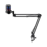 مايكروفون الألعاب والبث الاحترافي Havit Gamenote GK50 PRO RGB Gaming Microphone with Boom Arm مايكروفون الألعاب والبث الاحترافي Havit Gamenote GK50 PRO RGB Gaming Microphone with Boom Arm