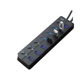 هب 7 منافذ Usb 2.0 to 7port Hub