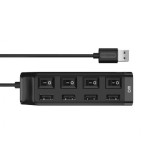 USB-2.0 To 4 Port USB2.0 Hub موزع USB-A رباعي