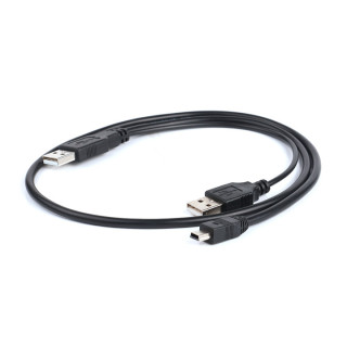 كيبل لوحدات التخزين الخارجية USB-A to USB Mini B Cable 2A1T For HDD كيبل لوحدات التخزين الخارجية USB-A to USB Mini B Cable 2A1T For HDD