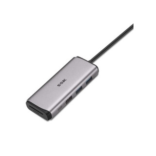 موزع هاب 7 منافذ SC201 USB C Hub 7-in-1 Type C Multiport Adapter موزع هاب 7 منافذ SC201 USB C Hub 7-in-1 Type C Multiport Adapter