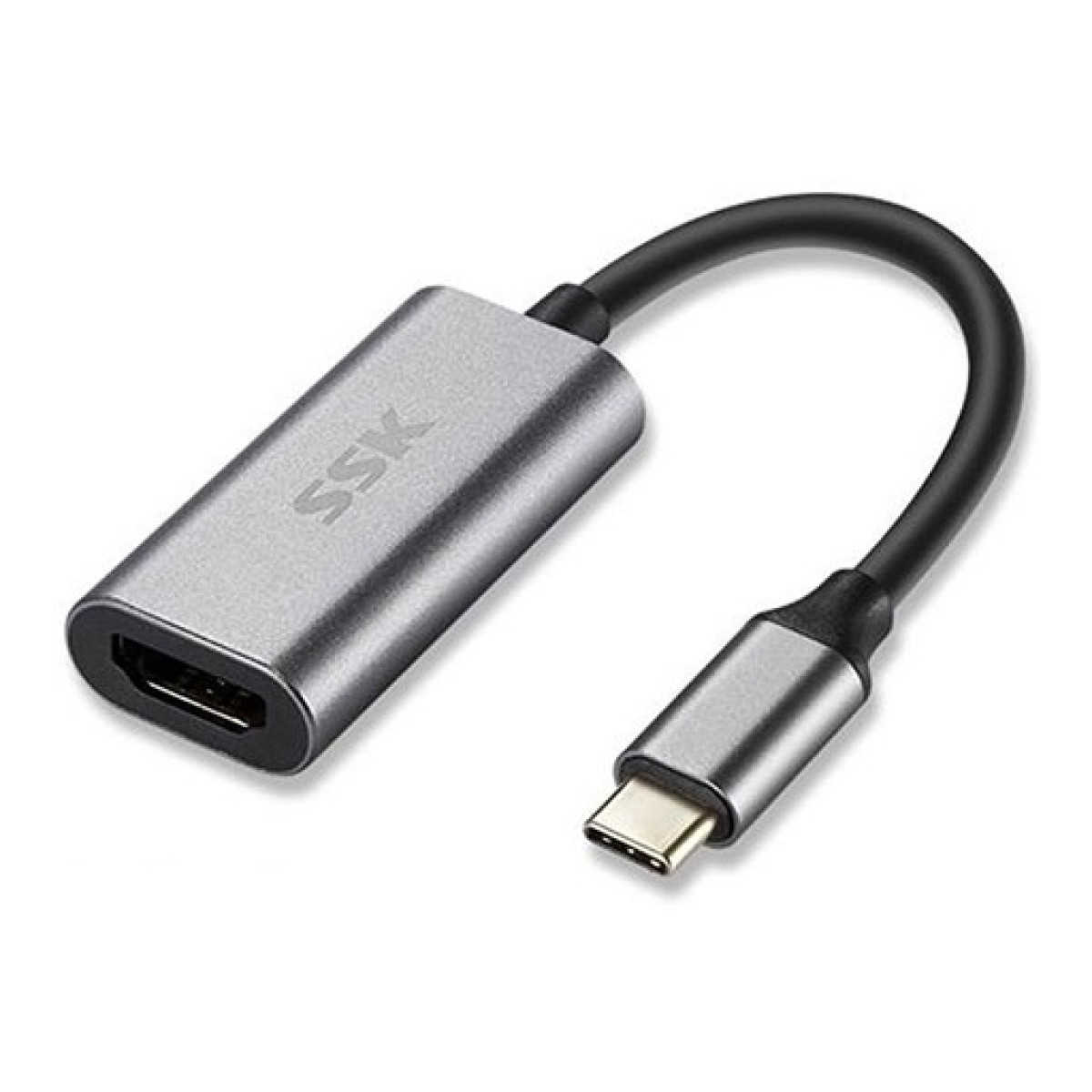 تحويلة لنقل الصورة SSK C060 Type-C to HDMI Adapter تحويلة لنقل الصورة SSK C060 Type-C to HDMI Adapter