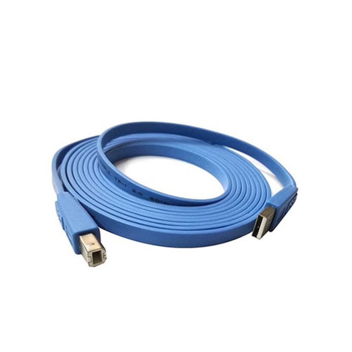 1.5Meters USB AM-BM Flat Printer Cable كيبل USB للطابعات 1.5Meters USB AM-BM Flat Printer Cable كيبل USB للطابعات