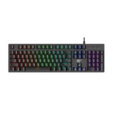 لوحة مفاتيح ميكانيكة لمحبي الألعاب Gaming Keyboard KB858L لوحة مفاتيح ميكانيكة لمحبي الألعاب Gaming Keyboard KB858L