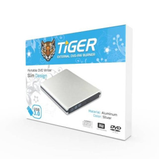 قارئ اقراص خارجي TIGER External USB 3.0 DVD-RW Writer- USB قارئ اقراص خارجي TIGER External USB 3.0 DVD-RW Writer- USB