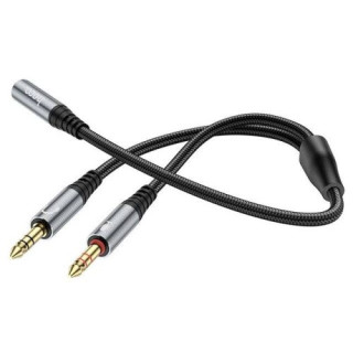 كابل هوكو محول الصوت 2 في 1 مقاس 3.5 ملم Hoco UPA21 2-in-1 3.5mm Audio Adapter Cable كابل هوكو محول الصوت 2 في 1 مقاس 3.5 ملم Hoco UPA21 2-in-1 3.5mm Audio Adapter Cable