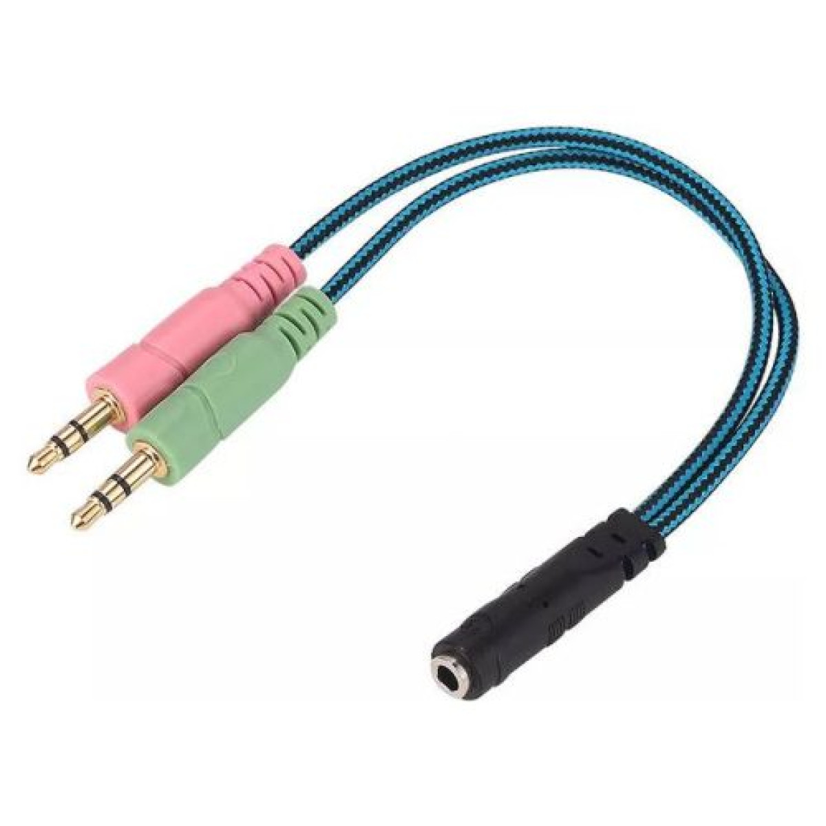 محول صوت الى منفذين Kotion Each 3.5mm 1 to 2 Splitter Adapter محول صوت الى منفذين Kotion Each 3.5mm 1 to 2 Splitter Adapter