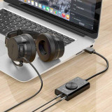 ادابتر بطاقة صوت خارجي Orico SC2 External Sound Card (Adapter) 3-AUX ادابتر بطاقة صوت خارجي Orico SC2 External Sound Card (Adapter) 3-AUX