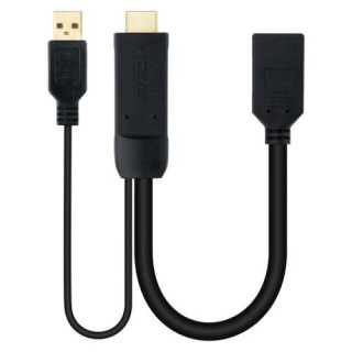 ادابتر تحويلة HDTV الى HDTV to DP + USB 2.0-M Adapter - DP+USB2.0 ادابتر تحويلة HDTV الى HDTV to DP + USB 2.0-M Adapter - DP+USB2.0