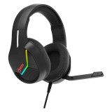 سماعات العاب سلكية - Marvo H8618 RGB Headset (Black) سماعات العاب سلكية - Marvo H8618 RGB Headset (Black)
