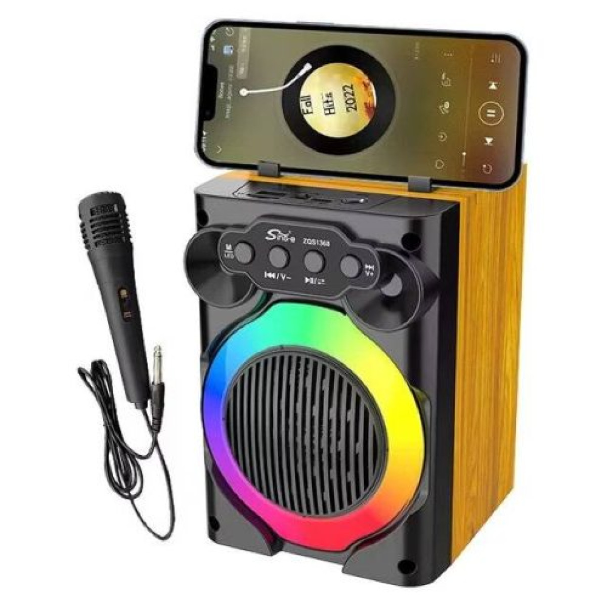 مكبر صوت بلوتوث - SING‑E ZQS 1368 BT+Mic Mini Speaker مكبر صوت بلوتوث - SING‑E ZQS 1368 BT+Mic Mini Speaker