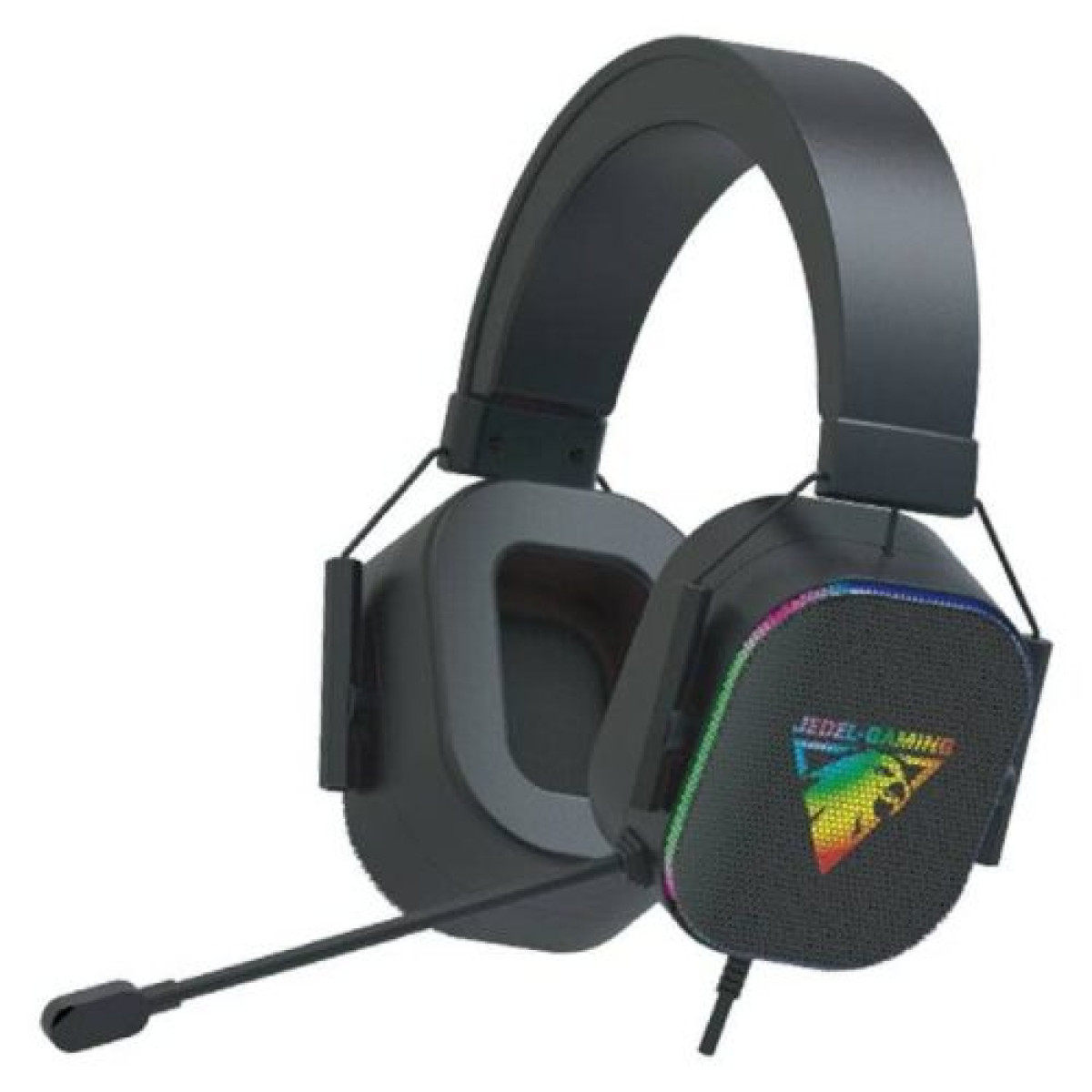 سماعة رأس سلكية - Jedel GH‑560 7.1 USB Headphone RGB (Black) سماعة رأس سلكية - Jedel GH‑560 7.1 USB Headphone RGB (Black)