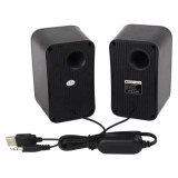 مكبر صوت - Kisonli KS‑07 USB Speaker Black-Red مكبر صوت - Kisonli KS‑07 USB Speaker Black-Red