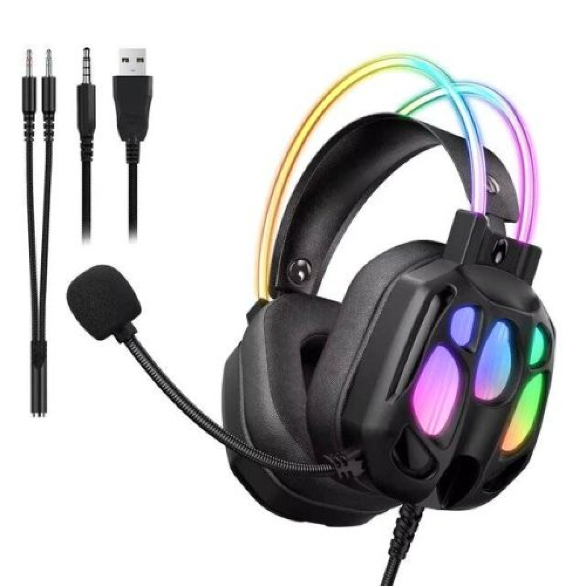 سماعة رأس سلكية - Onikuma X89 Headphone (3.5mm Wired) سماعة رأس سلكية - Onikuma X89 Headphone (3.5mm Wired)
