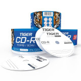 اقراصTiger Blank CD-R 703MB/80Min (50 pcs Pack) اقراصTiger Blank CD-R 703MB/80Min (50 pcs Pack)