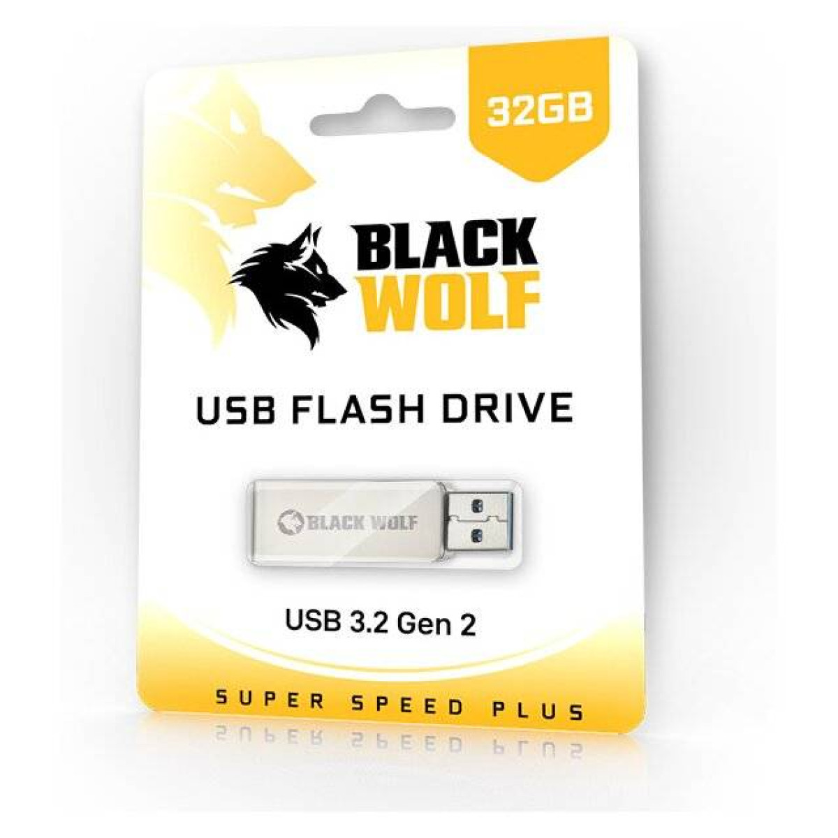 Black Wolf : USB Flash Drive (3.2 Gen 2) - 32GB Black Wolf : USB Flash Drive (3.2 Gen 2) - 32GB