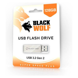 Black Wolf : USB Flash Drive (3.2 Gen 2) - 128GB Black Wolf : USB Flash Drive (3.2 Gen 2) - 128GB