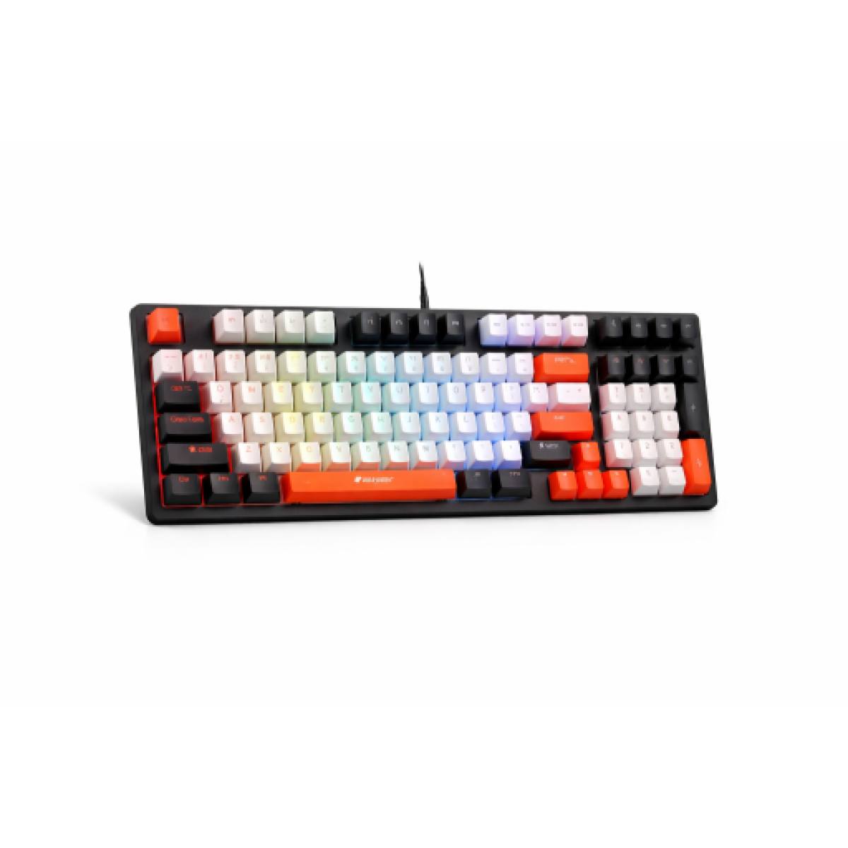 كيبورد JERETECH JK550 FURY X RGB GAMING KEY BOARD كيبورد JERETECH JK550 FURY X RGB GAMING KEY BOARD