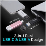 Transcend ESD310 - USB Flash Drive - 2TB - Up to 1050MB/s - Black Transcend ESD310 - USB Flash Drive - 2TB - Up to 1050MB/s - Black