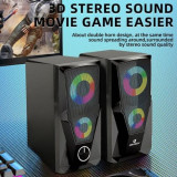 Jertech S6 Speaker USB2.0‑3.5mm RGB Jertech S6 Speaker USB2.0‑3.5mm RGB
