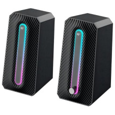 هافيت Elevation RGB – سماعات – إضاءة RGB – أسود