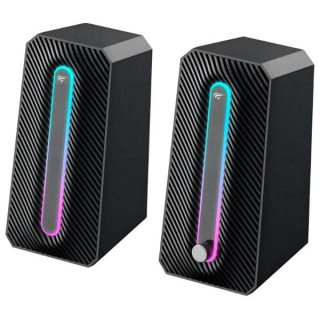 هافيت Elevation RGB – سماعات – إضاءة RGB – أسود