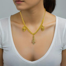 قلادة نسائية ذات سلسلة جذابة