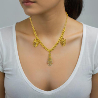 قلادة نسائية ذات سلسلة جذابة