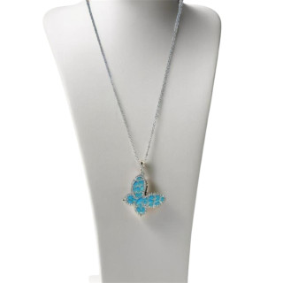 قلادة نسائية ذات سلسلة ناعمة 