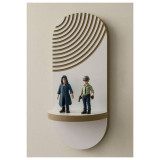 رف جداري خشب