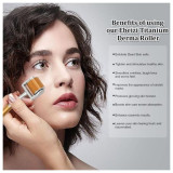 ديرما رول اداة تدليك الوجه - ZGTS - برتقالي