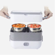  حافظة كهربائية حرارية لتسخين الطعام - ابيض
