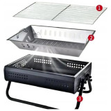 شواية فحم للشواء - Model-CA-27 - أسود