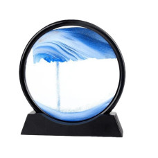  ساعة رملية منظر طبيعي 3D - بنفسجي