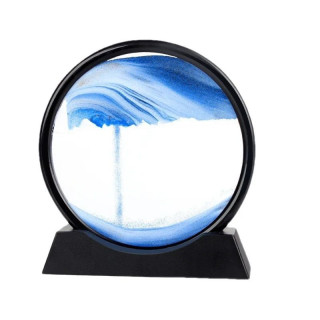  ساعة رملية منظر طبيعي 3D - بنفسجي