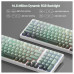 كيبورد لاسلكي ماجـيجي - Light100-WHITEGREEN-BW-TRI