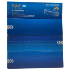 كارتج حبر - دي & جاي RT-PC067C - مجموعة كاملة تتضمن جميع الألوان الأساسية - 4 ألوان