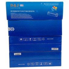 كارتج حبر - دي & جاي RT-PH54 - مجموعة كاملة تتضمن جميع الألوان الأساسية - 4 ألوان