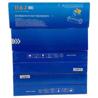 كارتج حبر - دي & جاي RT-PH54 - مجموعة كاملة تتضمن جميع الألوان الأساسية - 4 ألوان