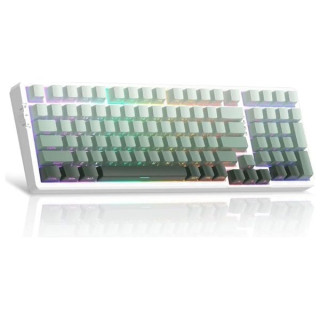 كيبورد لاسلكي ماجـيجي - Light100-WHITEGREEN-BW-TRI