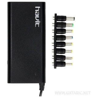 شاحن لابتوب متعدد هافيت - اسود - 70w