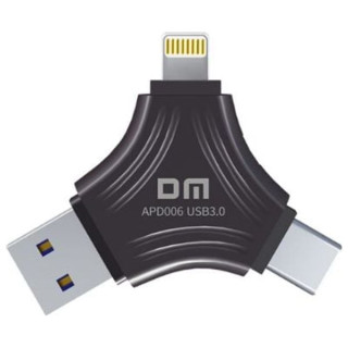 فلاش ميموري دي ام - 5 كيكابايت - اسود - APD006