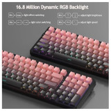 كيبورد لاسلكي ماجـيجي - وردي - Light100-PINK-BW-TRI