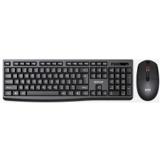 لوحة مفاتيح و ماوس دي ام لاسلكي - 13 - اسود