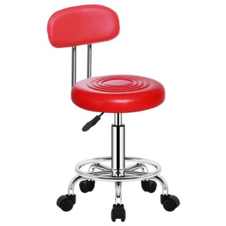 كرسي طويل الساق هافيت - احمر