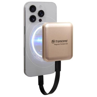 هارد خارجي ترانسيند مغناطيسي - 4 تيرابايت - TS4TESD420C - ذهبي