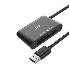 قارئ ميموري دي ام - CR022 - اسود