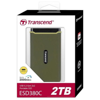 قرص SSD خارجي محمول ترانسيند 2 تيرابايت - ESD380C2TB